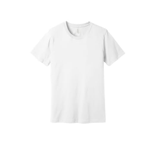 Product of Brand Bella + Canvas Unisex Jersey Short-Sleeve T-Shirt - White - L - (Instant Savings of 5% & More)