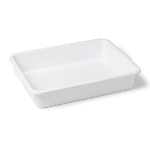 United Scientific Polypropylene Multi-Purpose Containment Tray - Lab Tray for Sterilizing & Drying Laboratory Supplies - Durable and Temperature Resistant Plastic - 15
