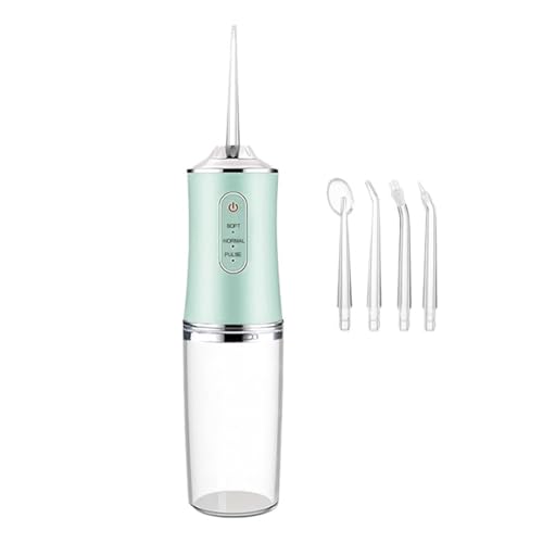 Irrigateur oral portatif doté de 3 modes de pression et 4 buses amovibles