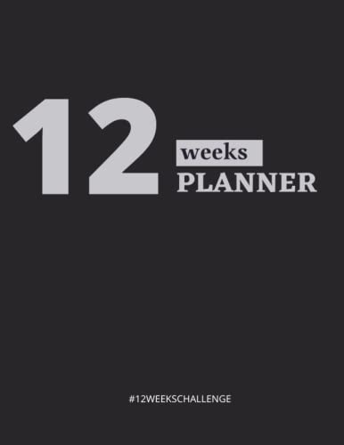 2022 Planner - Weekly Planner: 12 weeks planner for men and women, 8.5" x 11" Weekly Planner