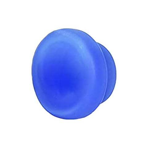 Replacement Water Bottle Caps, Silicone Sealed Non Spill Gallon Drinking Reusable Accessory (Blue, One Size) Cover