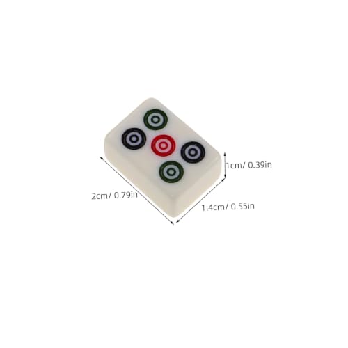 Mini Mahjong portátil compacto para viaje y hogar miniatura 2