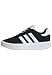 Produktbild adidas Damen Court Platform Suede Sneaker, Core Black/FTWR White/FTWR White, 40 EU