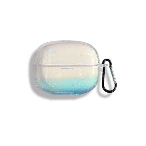 �Ή�/�݊������� Buds 8 Pro �N���A�P�[�X TPU�f�� �V���v���� �\�t�g�P�[�X CASE �l�C �J�o�[ �J���r�i�t��(�N���A�O���[��)