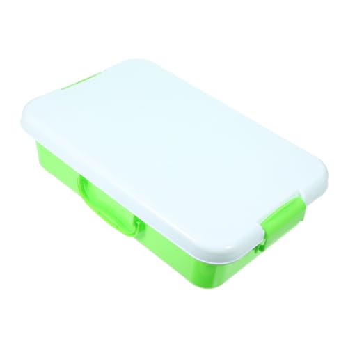 Ciieeo Sandbox Toys Storage Box Lid Portable Outdoor Tray Boys and Girls Toy Organizer Plastic Handheld Small Box