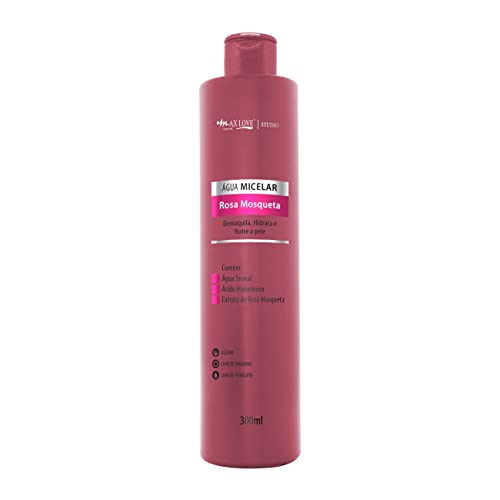 Max Love Água Micelar - Rosa Mosqueta 300Ml