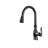 HLTYGWX Rubinetto da Cucina con sensore Estraibile Miscelatore per Rubinetto con Controllo tattile Adatto per Rubinetto da Cucina con sensore tattile da Cucina (sensore Cromato)