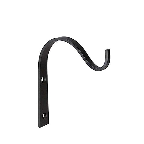 2 ganchos de metal con gancho en J vintage para colgar en la pared, ganchos de tornillo para estante de baño, sombrero, toalla, abrigo, habitación, jardín, albornoz, jardín, para colgar en el jardín,