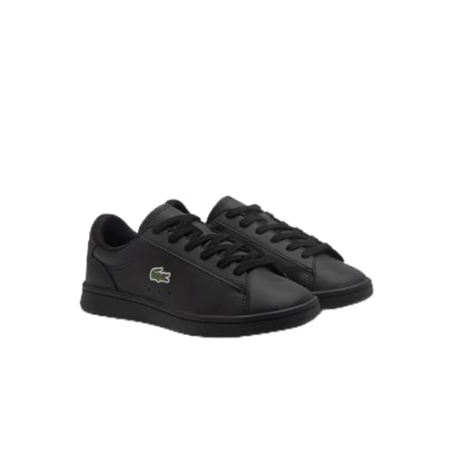 Lacoste Unisex-Child Juniors' Carnaby Set Sneaker, White/Black/Red Currant, 6