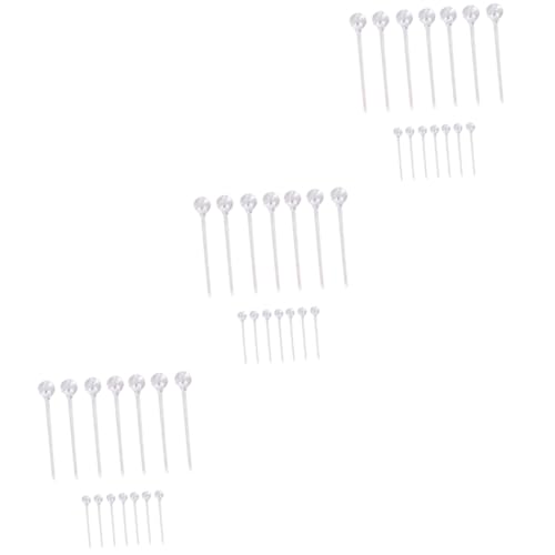 DOITOOL 3pcs Large Crystal Raindrop Chandelier Prisms Raindrop Ornaments for Home Decor