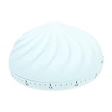 PRETYZOOM Temporizador Mecánico De Cocina Forma De Bao Recordatorio para Hornear y Cocinar Diseño Creativo y Encantador Envolvente