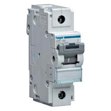 Interruptor automático magnetotérmico serie HM, 1P, 80A, curva C, 10KA