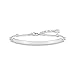 Produktbild Thomas Sabo Damen-Armband Love Bridge 925 Sterling Silber Länge von 16.5 bis 19.5 cm Brücke 5.4 cm LBA0044-001-12-L19,5v