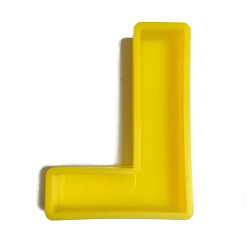 Große Alphabet-Ornamente Epoxidharz Form A-Z Buchstaben Heimdekoration Silikonform DIY Handwerk Schmuck Gießwerkzeuge Große Alphabet Harzform Cover