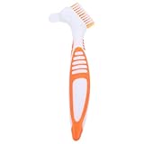 BESPORTBLE Turtle Shell Cleaning Brush Double-Sided Portable Dirt Remover Brush for Aquatic and Land Turtles Orange Personal Use