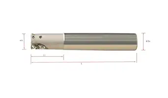 MARS-TECH AJX12-C32-32-200L-2T HIGH FEED CUTTER OF JDMW12