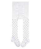 FALKE Unisex Baby Little Dot Strumpfhose Nachhaltige biologische Baumwolle Blau Weiß viele weitere Farben Babystrumpfhose dünn mit Muster nachhaltig bunt mit Punkte 1 Stück