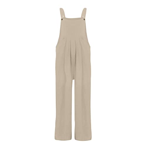 Jumpsuits For Women Summer Deals Of The Day Lightning Deals Plus Size Rompers For Women Fashion 2023 Vacation Maternity Birthday Outfits Tanks Off The Shoulder Jumpsuits Elegant(A Khaki,Small) #TOP2