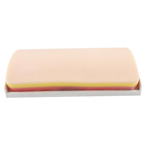 Suture Practice Pad for Medical Students Three-Layer Silicone Suture Pad with Realistic Texture Practice Kit for Medical Advance Skill PracticeSuture
