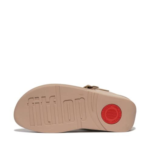 Image of FitFlop Lulu Leather Toe Post Sandals