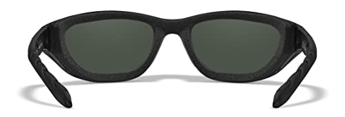 Wiley X Airrage Polarized Sunglasses, Safety Glasses For Men And Women, Uv Eye Protection For Shooting, Fishing, Biking, And Extreme Sports, Black Frames, Blue Mirror Lenses #TOP3