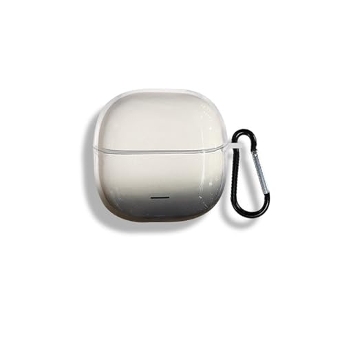 �Ή�/�݊������� Buds 8 Lite �N���A�P�[�X TPU�f�� �ϏՌ� �����h�~ CASE �\�t�g�P�[�X �l�C �J�o�[ �J���r�i�t��(�N���A�u���b�N)