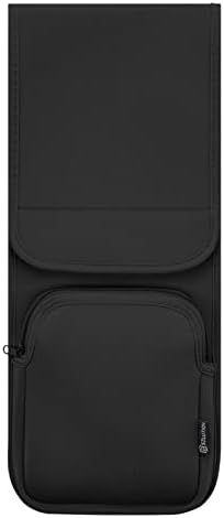 Case Star Keyboard Sleeve Travel Case Pouch for Full-Size Mechanical and Standard Gaming Esports Keyboards (up to 18 Inches)-Padded Fluffy Lining Adjustable Height Neoprene Keyboard Bag Case (Black)