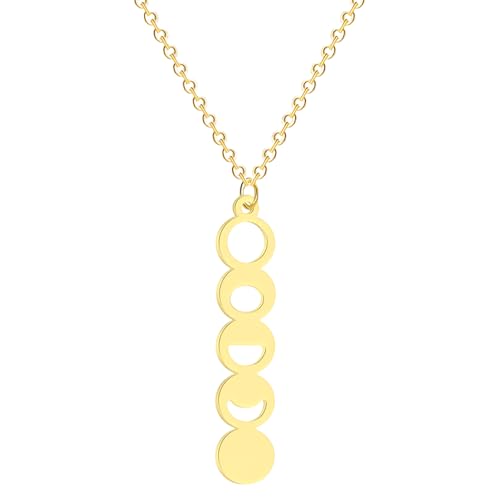 Pendentif millé bijoux femmes argent Sterling Format Space Phase tendance astronomie