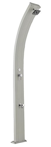 Arkema Design Spring Ducha Curva Clásica Con Mezclador Y Lavapiés, Beige