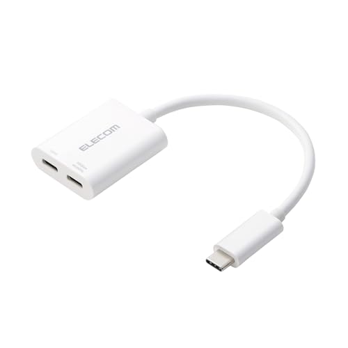 GR GR usb c ϊA_v^ Cz I[fBIϊ d|[gt 2in1 100W [[dȂCzg] USB PDΉ 4K/60Hz Type-C to Type-C zCg ECAD-C2CPD100WH