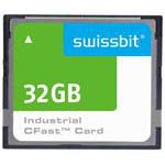 SWISSBIT SFCA032GH1AA2TO-I-QC-216-STD �������[�J�[�h 32GB IND CFAST �J�[�h SLC F-600 IND Temp