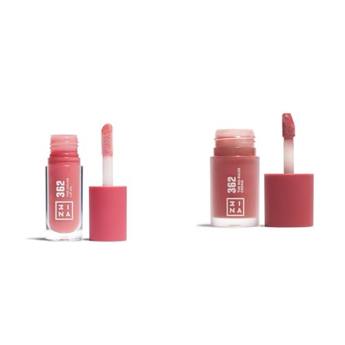 Baume à lèvre hydratant et blush crème 3INA 362 vegan pour sublimer les yeux et les joues