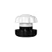 Ezy Dose Pill Crusher & Tablet Grinder, Storage Compartment, Large, Black