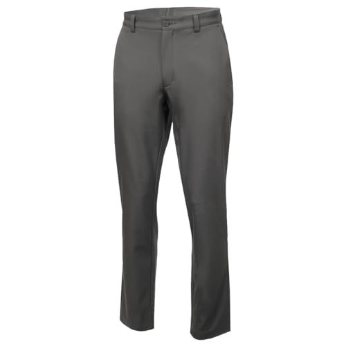 Calvin Klein Mens Regular Fit Tech Warm Golf Trousers - Metal Grey - 34R