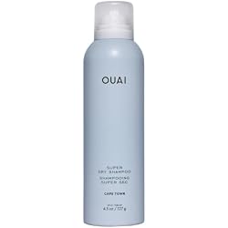 OUAI Super Dry Shampoo - Cape Town - Volumizing Dry Shampoo (4.5 Oz) | Absorbs Oil, Dirt & Sweat, Blends Seamlessly with Zero Residue, Long-Lasting Scent