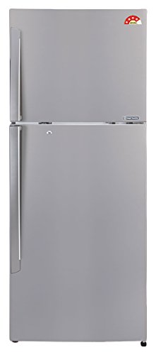 Image of LG 335 L 4 Star Frost Free Double Door Refrigerator(GL-U372JPZL, Shiny Steel, Inverter Compressor)