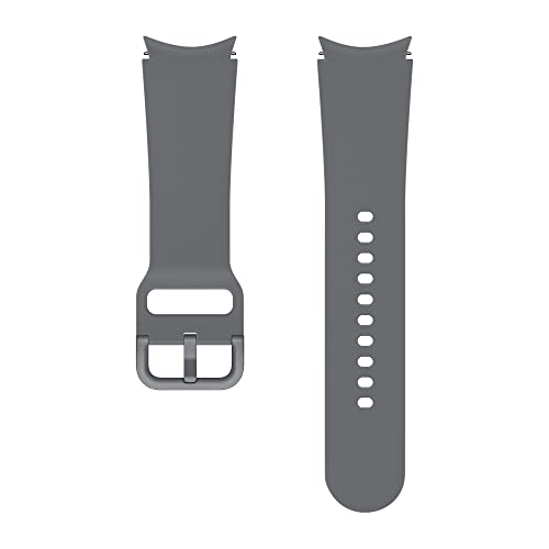 Samsung Sport Band ET-SFR86 Galaxy Watch4 Watch Strap with 20mm Lug Width S/M Fluoroelastomer Grey