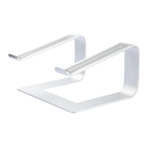 Soporte de aluminio para laptop ajustable con ventilación miniatura 1