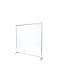 American Metalcraft RPC60 Portable Restaurant Partition, Clear, 60" x 60"
