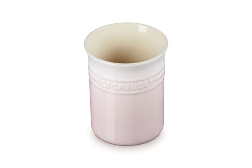 LE CREUSET Stoneware Small Utensil Jar, 1.1 Litres,Shell Pink, 71501117770001