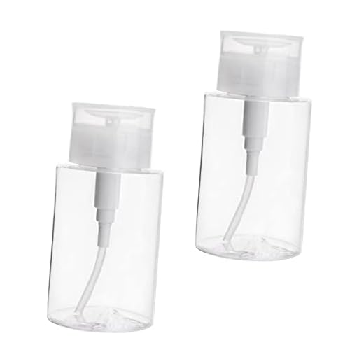 Beatifufu 2 Peças Pressione A Garrafa Garrafas De Loção Dispensador De Líquido Gel Esmalte Para As Mãos Dispensador De Sabonete Mal Ventilado Frasco De Bomba Garrafa De Água Garrafa Durável