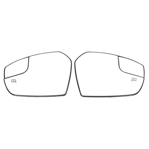 Miroir convexe angle réglable et chauffant pour Ford Escape