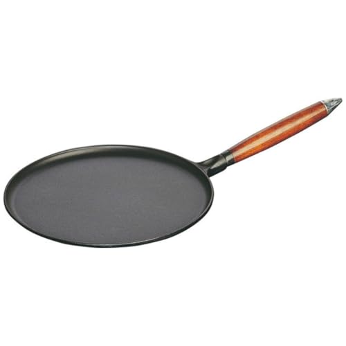 STAUB Poêle en fonte, Fonte, Noir Mat, 28 cm
