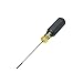 Klein Tools 612-4 Screwdriver, Made in USA, Flat Head Terminal Block Screwdriver, 1/8-Inch Cabinet Tip, 4-Inch Round Shank, TB-DIN