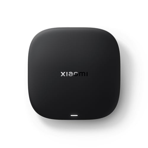 Xiaomi TV Box S 3rd Gen UK Version - 4K UHD, Google TV, 2GB RAM+32GB ROM, Dolby Vision & Atmos, Voice Control, WiFi 6, HDMI 2.1, Fast Streaming, Compact and Powerful Home Cinema
