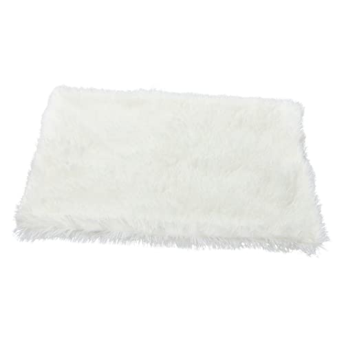 NUOBESTY Manta para Mascotas Cálida de Felpa Larga Doble Suave y Cómoda S Lavable y Resistente para Camas y Sofás para Perros y Gatos Pequeños
