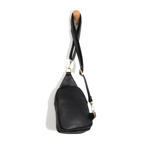 Joy Susan Skyler Sling Bag: Vegan Leather, Zippered Closure, Brass Plated Hardware3