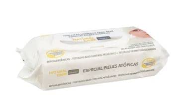 LOGAN Toallitas húmedas para bebé con piel atópica SALUSTAR 60 uds.