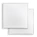 POPP® Panel LED 60x60 30x120 (Pack2) 40W Driver LIFUD 4000Lm IP20 4000K Neutro 6000K Fria para Falso Techo Bajo Consumo (60x60cm, 6000K)