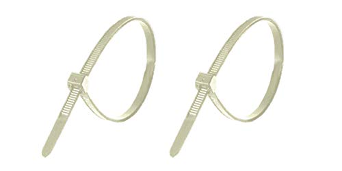 KIPPEN 9014C 9014C Pack of 100 White Cable Ties 3.6 x 200 mm